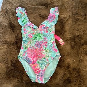 Lilly Pulitzer one piece bathing suit!   NWT!   Size 4